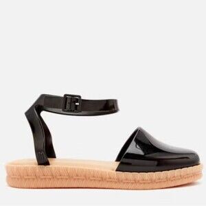Jason Wu for Melissa Women's Espadrilles - Black & Tan Size US 8 EU 39